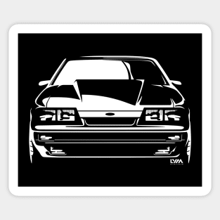 Foxbody 5.0 Ford Mustang 4 Eye Sticker